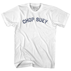Chop Suey Adult Cotton T-shirt - White
