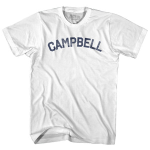 CAMPBELL Adult Cotton T-shirt - White