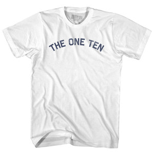 The One Ten Youth Cotton T-shirt - White The One Ten Youth Cotton T-shirt - White