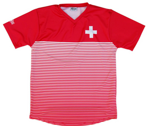 Switzerland Soccer Rise Adult LARGE Jersey- Final Sale SL21