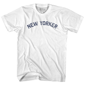 New Yorker Youth Cotton T-shirt - White