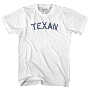 Texan Adult Cotton T-shirt - White