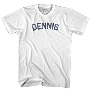 DENNIS Adult Cotton T-shirt - White