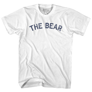 The Bear Womens Cotton Junior Cut T-Shirt - White