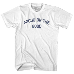 Focus On The Good Youth Cotton T-shirt - White