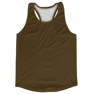 Brown Dark Blank No Ultras Brand Logo Running Track Tops Made In USA Brown Dark Blank No Ultras Brand Logo Running Track Tops Made In USA