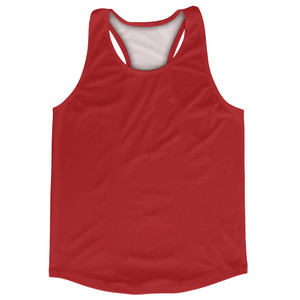 Red Dark Blank No Ultras Brand Logo Running Track Tops Made In USA Red Dark Blank No Ultras Brand Logo Running Track Tops Made In USA
