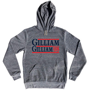 Gilliam Gilliam 08 Election Custom Election Two Names and Year Tri-Blend Hoodie - Athletic Grey Gilliam Gilliam 08 Election Custom Election Two Names and Year Tri-Blend Hoodie - Athletic Grey