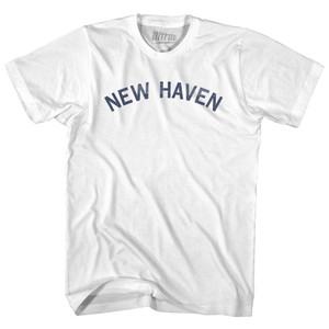 New Haven Adult Cotton T-shirt - White