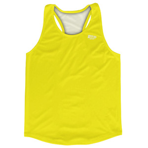 Blank Yellow Light Bright Light Canary Running Racerback Singlet Track Tops Made In USA Blank Yellow Light Bright Light Canary Running Racerback Singlet Track Tops Made In USA