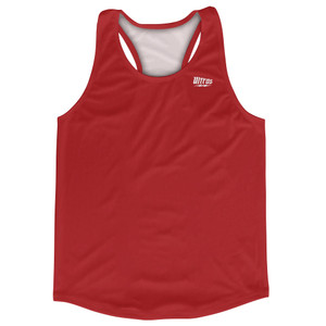 Ultras Logo Red Dark Running Racerback Singlet Track Tops Made In USA Ultras Logo Red Dark Running Racerback Singlet Track Tops Made In USA