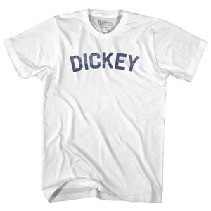 Dickey Adult Cotton T-shirt - White