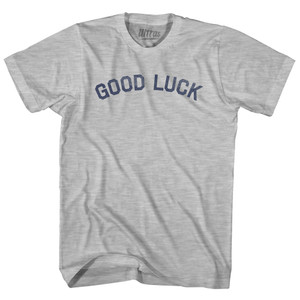Good Luck Youth Cotton T-shirt - Grey Heather Good Luck Youth Cotton T-shirt - Grey Heather