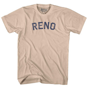 Reno Adult Cotton T-shirt - Creme