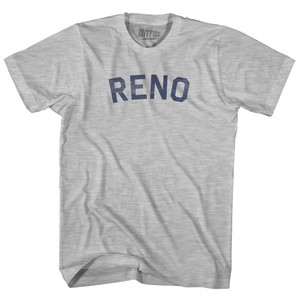 Reno Adult Cotton T-shirt - Grey Heather