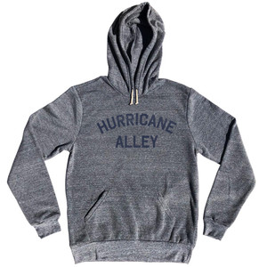 Hurricane Alley Tri-Blend Hoodie - Athletic Grey