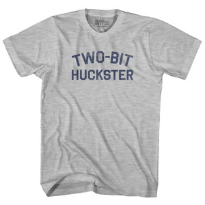 Two-Bit Huckster Youth Cotton T-shirt - Grey Heather