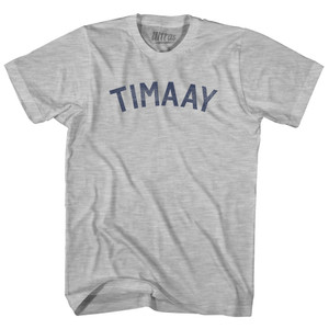 Timaay Womens Cotton Junior Cut T-Shirt - Grey Heather