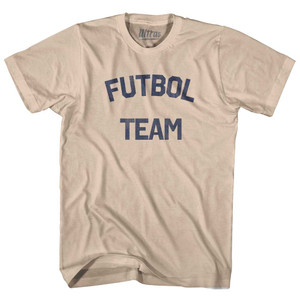 Futbol Team Adult Cotton T-shirt - Creme