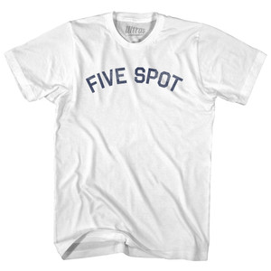 Five Spot Youth Cotton T-shirt - White