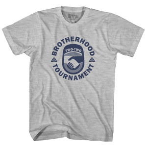 Brotherhood Tournament Youth Cotton T-shirt - Grey Heather Brotherhood Tournament Youth Cotton T-shirt - Grey Heather