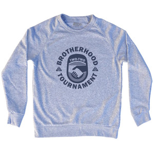 Brotherhood Tournament Adult Tri-Blend Sweatshirt - Grey Heather