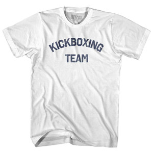 Kickboxing Team Youth Cotton T-shirt - White