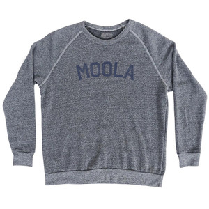 Moola Adult Tri-Blend Sweatshirt - Athletic Grey