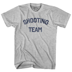 Shooting Team Womens Cotton Junior Cut T-Shirt - Grey Heather