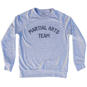 Martial Arts Team Adult Tri-Blend Sweatshirt - Heather Grey
