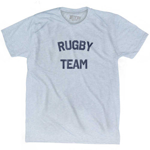 Rugby Team Adult Tri-Blend T-shirt - Athletic White