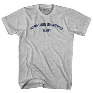 Marathon Swimming Team Youth Cotton T-shirt - Grey Heather Marathon Swimming Team Youth Cotton T-shirt - Grey Heather