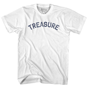 Treasure Womens Cotton Junior Cut T-Shirt - White