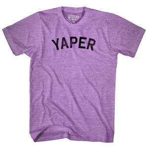 Yaper Adult Tri-Blend T-shirt - Athletic Purple