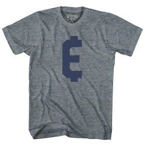 E Money Womens Tri-Blend Junior Cut T-Shirt - Athletic Grey