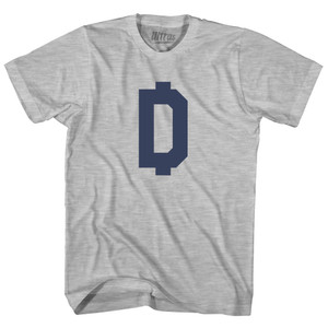 D Money Womens Cotton Junior Cut T-Shirt - Grey Heather