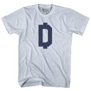D Money Adult Tri-Blend T-shirt - Athletic White