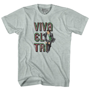 Viva El Tri Mexico Soccer Miguel Herrera Adult Tri-Blend T-shirt - Athletic Cool Grey Viva El Tri Mexico Soccer Miguel Herrera Adult Tri-Blend T-shirt - Athletic Cool Grey