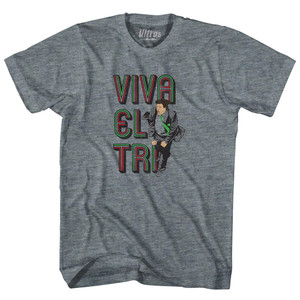 Viva El Tri Mexico Soccer Miguel Herrera Womens Tri-Blend Junior Cut T-Shirt - Athletic Grey