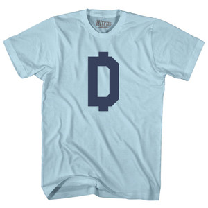 D Money Adult Cotton T-shirt - Light Blue