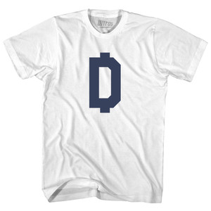 D Money Adult Cotton T-shirt - White