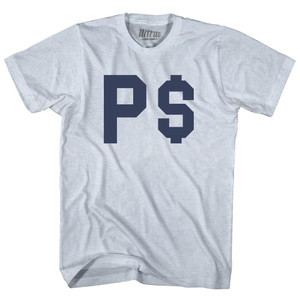 P Money Adult Tri-Blend T-shirt - Athletic White