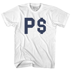 P Money Womens Cotton Junior Cut T-Shirt - White