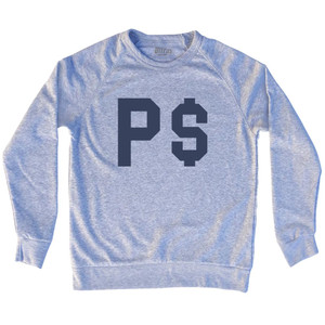 P Money Adult Tri-Blend Sweatshirt - Grey Heather