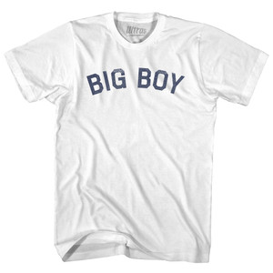 Big Boy Youth Cotton T-shirt - White Big Boy Youth Cotton T-shirt - White