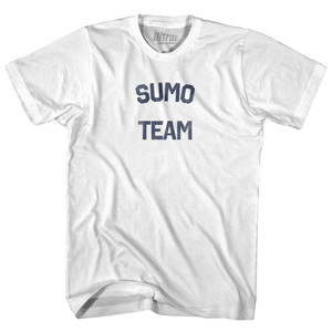 Sumo Team Adult Cotton T-shirt - White