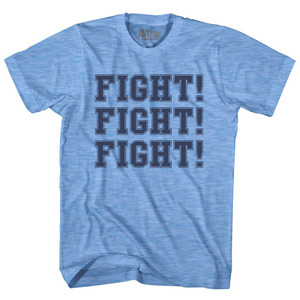 Fight Fight Fight Trump Assassination Adult Tri-Blend T-shirt - Athletic Blue Fight Fight Fight Trump Assassination Adult Tri-Blend T-shirt - Athletic Blue
