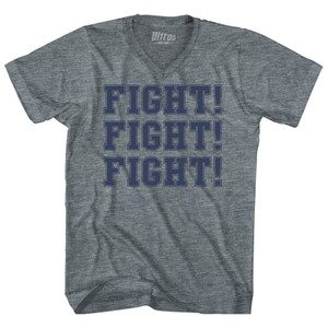 Fight Fight Fight Trump Assassination Tri-Blend V-neck Womens Junior Cut T-shirt - Athletic Grey Fight Fight Fight Trump Assassination Tri-Blend V-neck Womens Junior Cut T-shirt - Athletic Grey