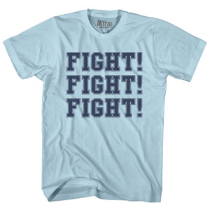 Fight Fight Fight Trump Assassination Adult Cotton T-shirt - Light Blue Fight Fight Fight Trump Assassination Adult Cotton T-shirt - Light Blue