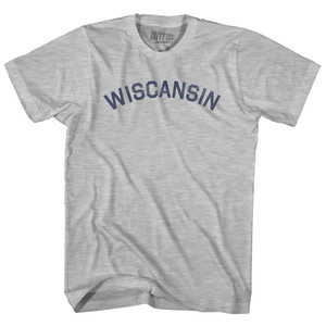 Wiscansin Youth Cotton T-shirt - Grey Heather
